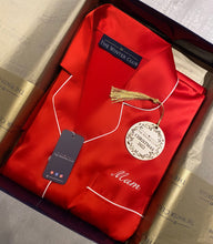 Load image into Gallery viewer, Satin Night Shirt - Red