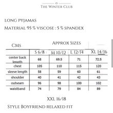 Load image into Gallery viewer, Long Cotton Pyjamas - Navy