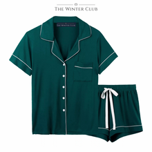 Load image into Gallery viewer, Cotton Shorty Pyjamas - Green