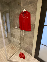 Load image into Gallery viewer, Long Cotton Pyjamas - Red