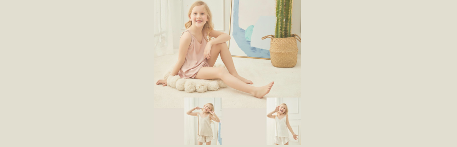 Kids Winter Club Kids Satin Pyjamas