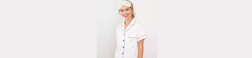 satin shorty pyjamas