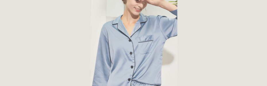 Womens Satin Pyjamas