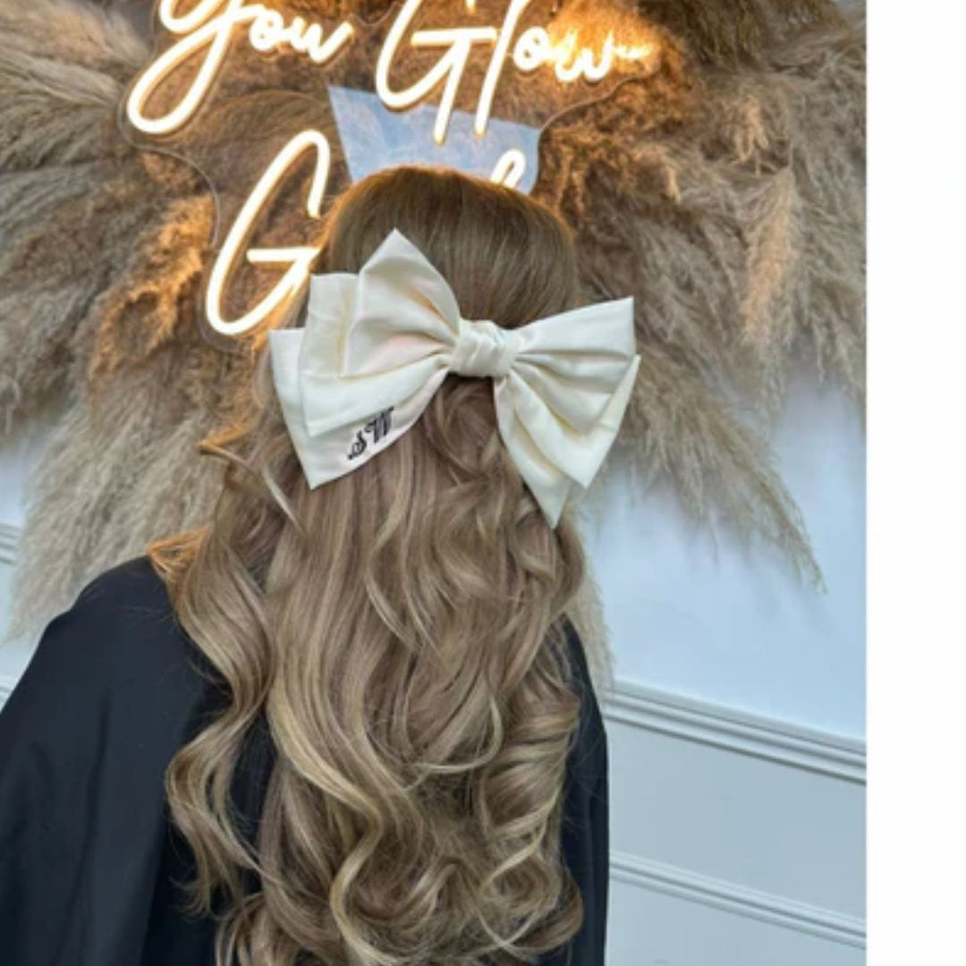 Personalised Large Tulle Bow