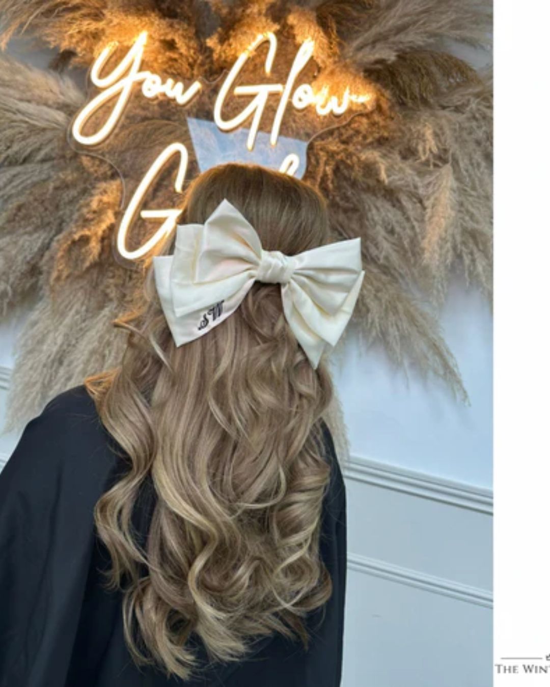 Personalised Large Tulle Bow