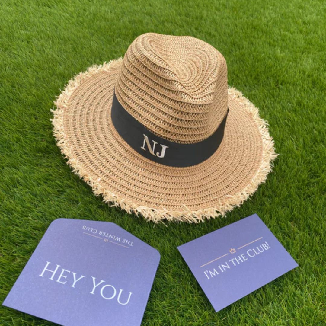 Fedora fringe Straw Sun hat