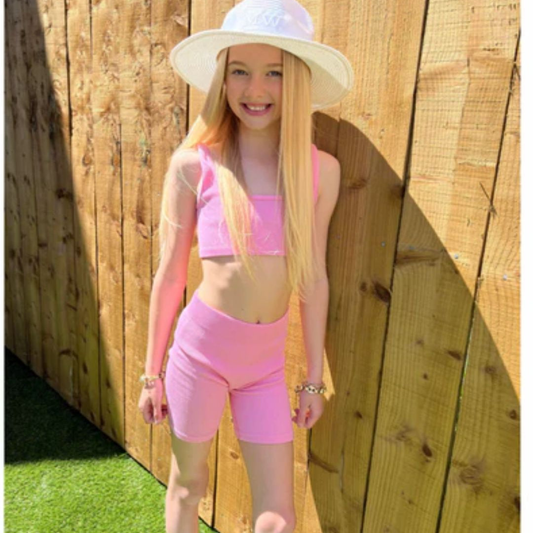 Fedora Straw Sun hat - Children