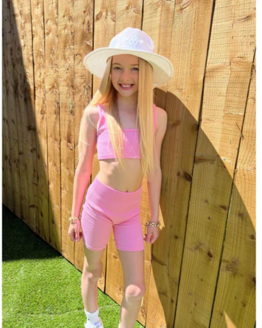 Fedora Straw Sun hat - Children