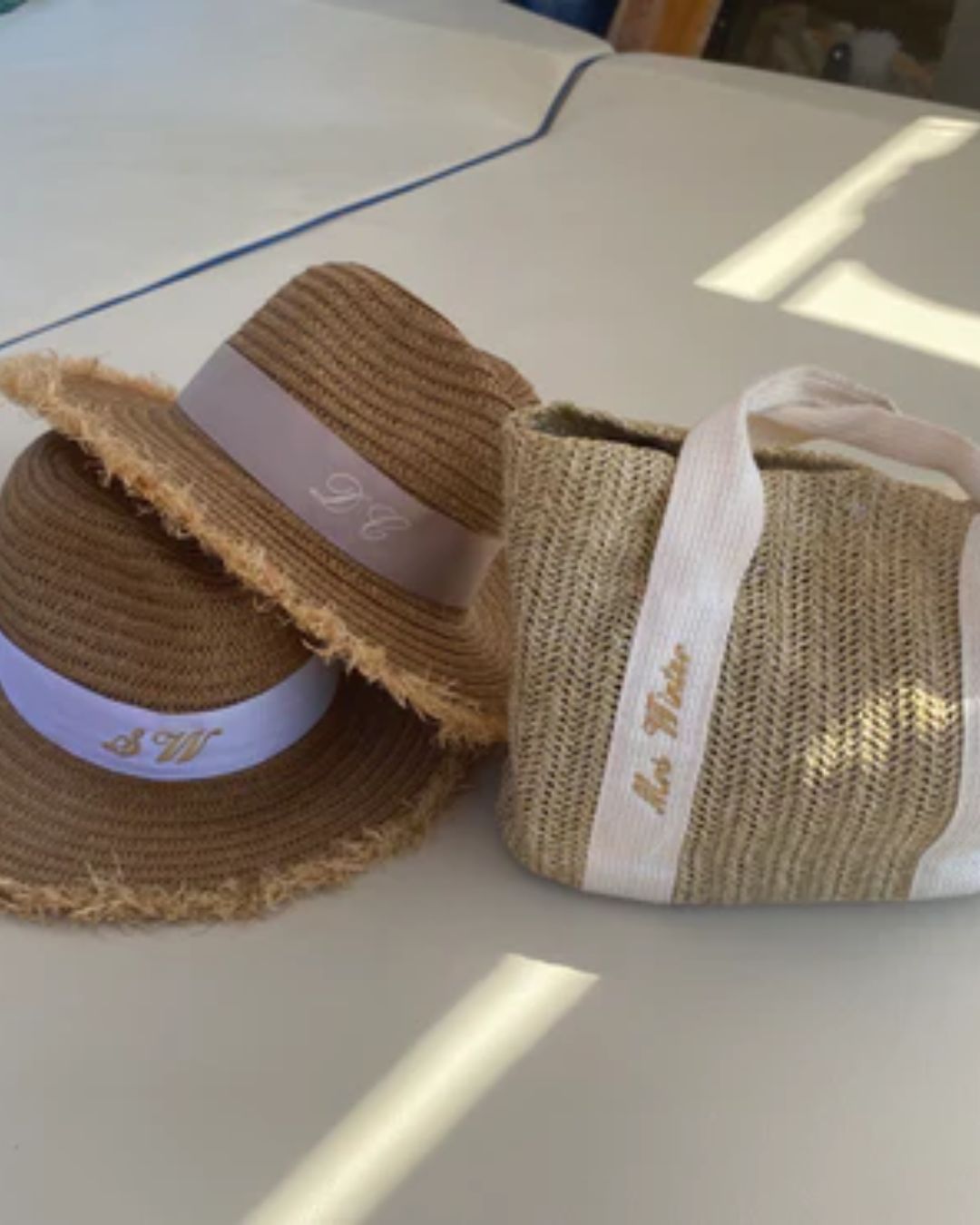 Fedora fringe Straw Sun hat
