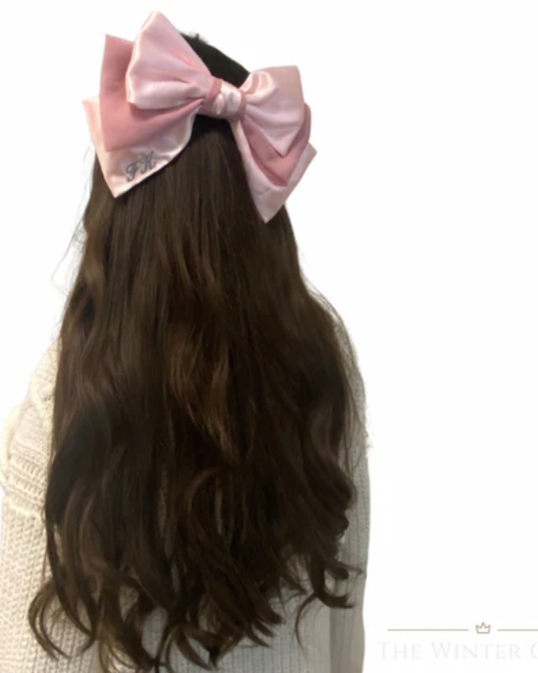 Personalised Large Tulle Bow