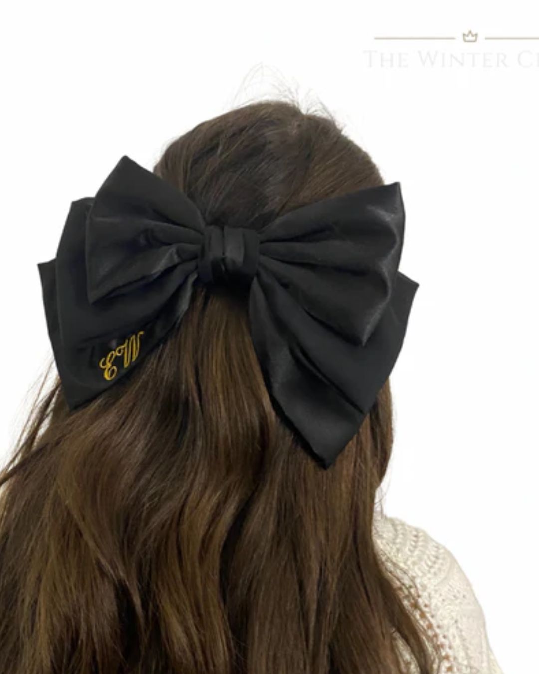 Personalised Large Tulle Bow