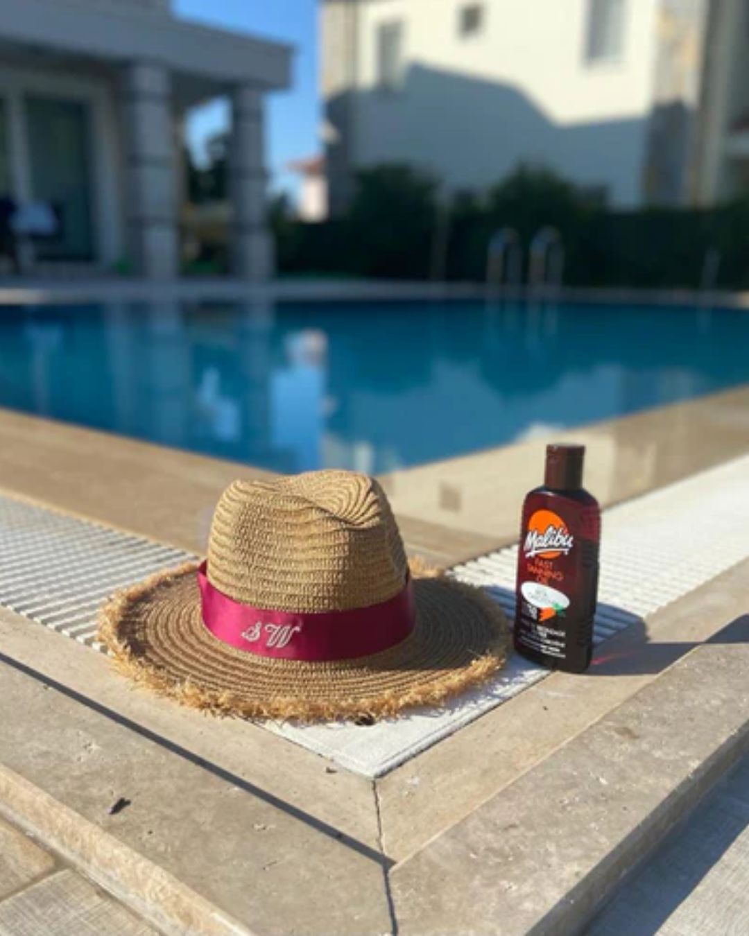 Fedora fringe Straw Sun hat