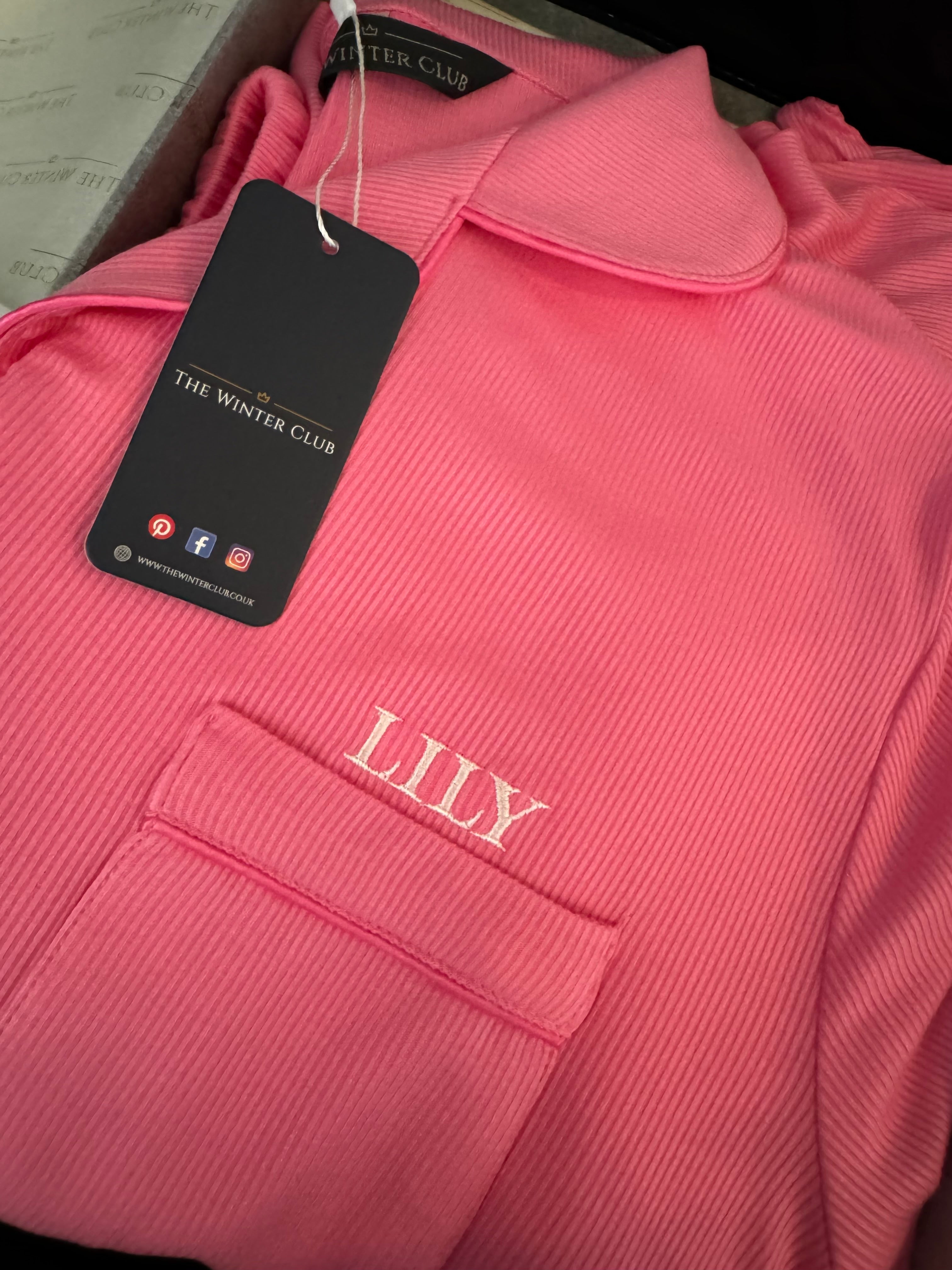 Long Rib Rayon Slouch Pyjamas- Confetti