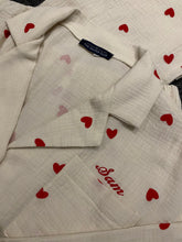 Load image into Gallery viewer, Long Waffle Heart Pyjamas
