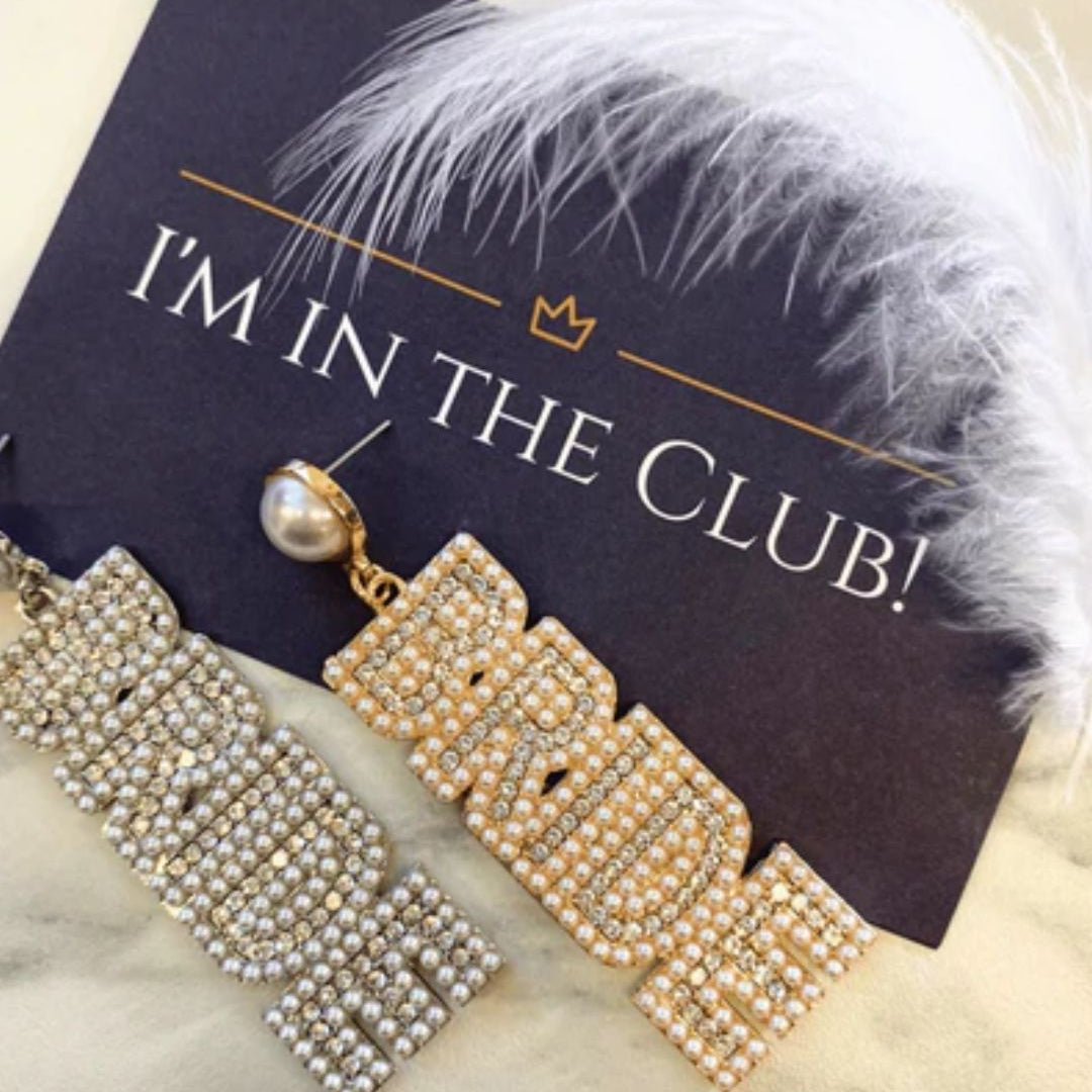 Bride & Mrs Earrings