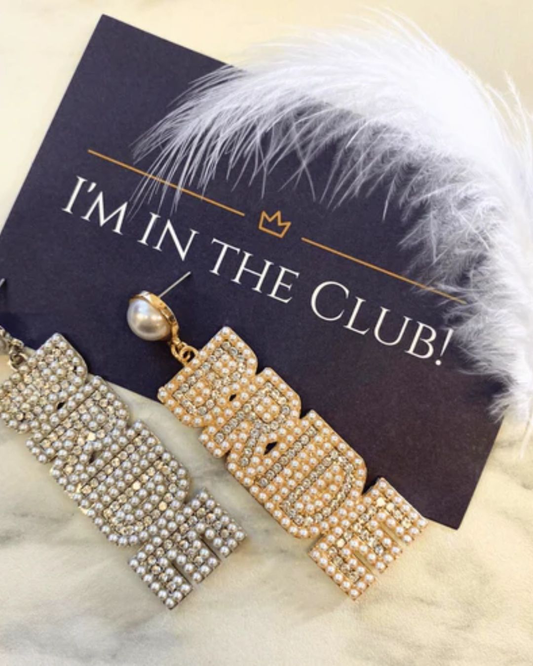 Bride & Mrs Earrings