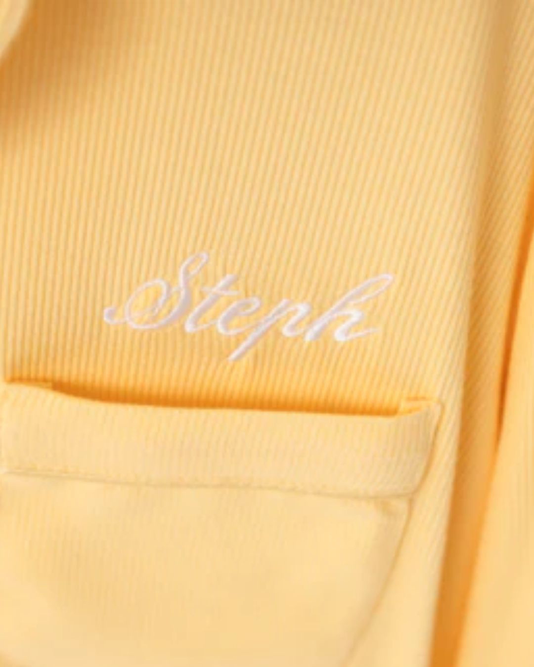 Long Rib Rayon Slouch Pyjamas- Limoncello