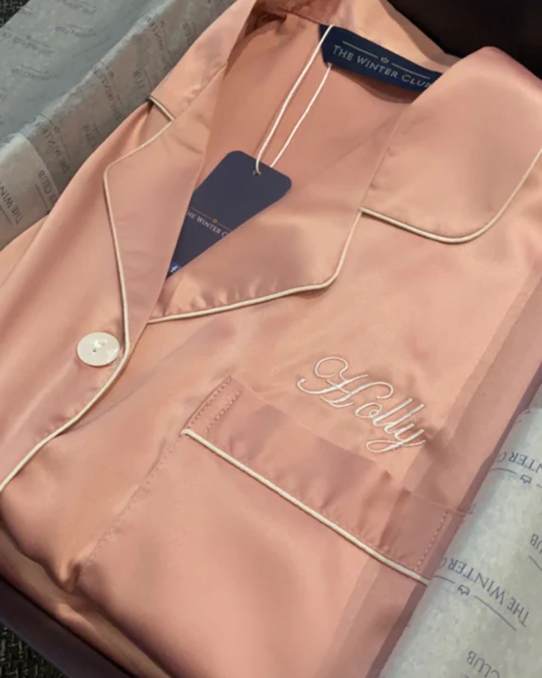 Satin Shorty Pyjamas - Rose Pink