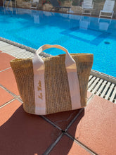 Load image into Gallery viewer, Straw Mini Tote Bag
