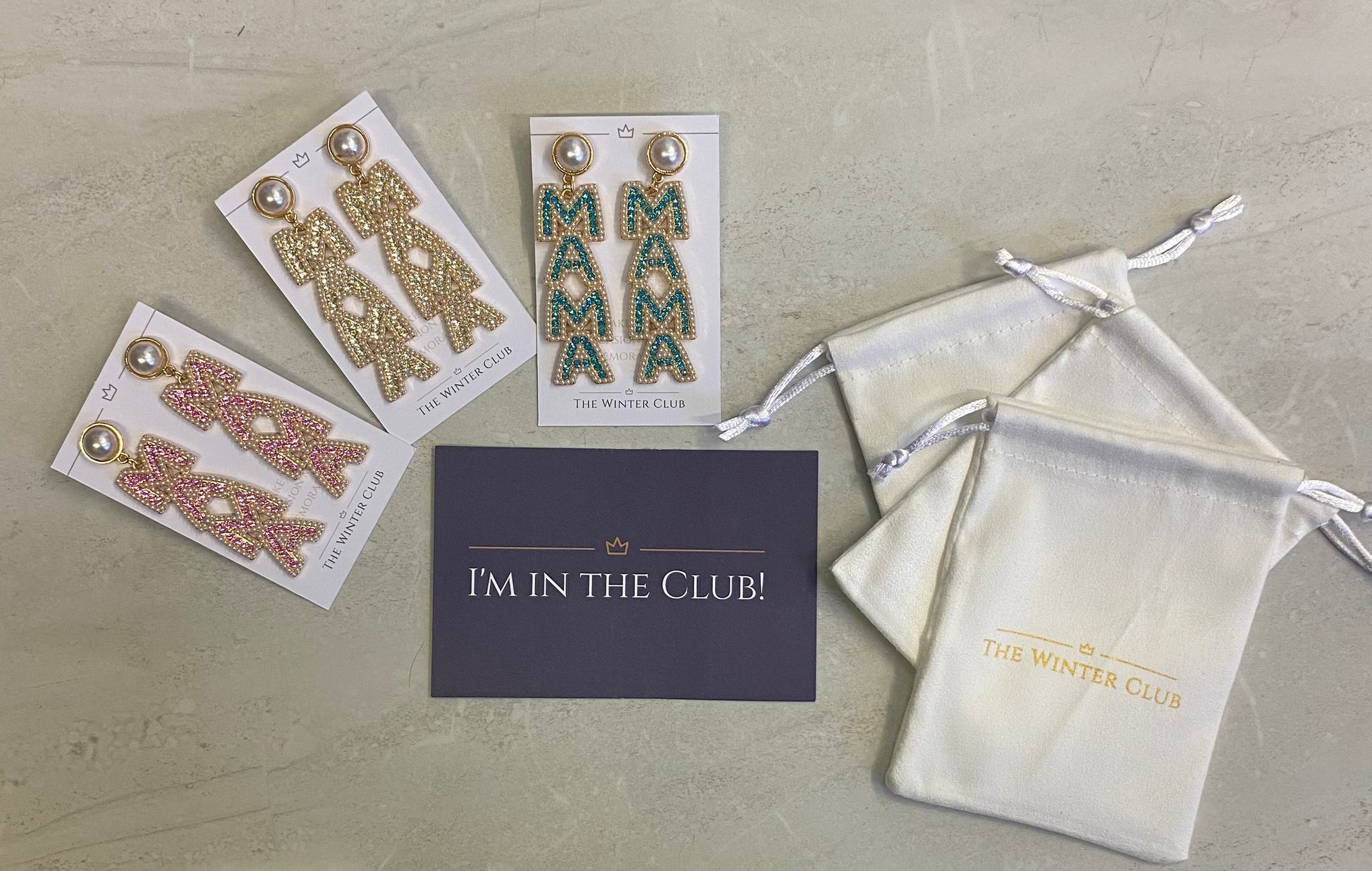 Bride & Mrs Earrings