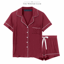 Load image into Gallery viewer, Cotton Shorty Pyjamas - Red
