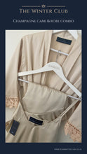 Load image into Gallery viewer, Cami Satin Pyjama Set - Champagne
