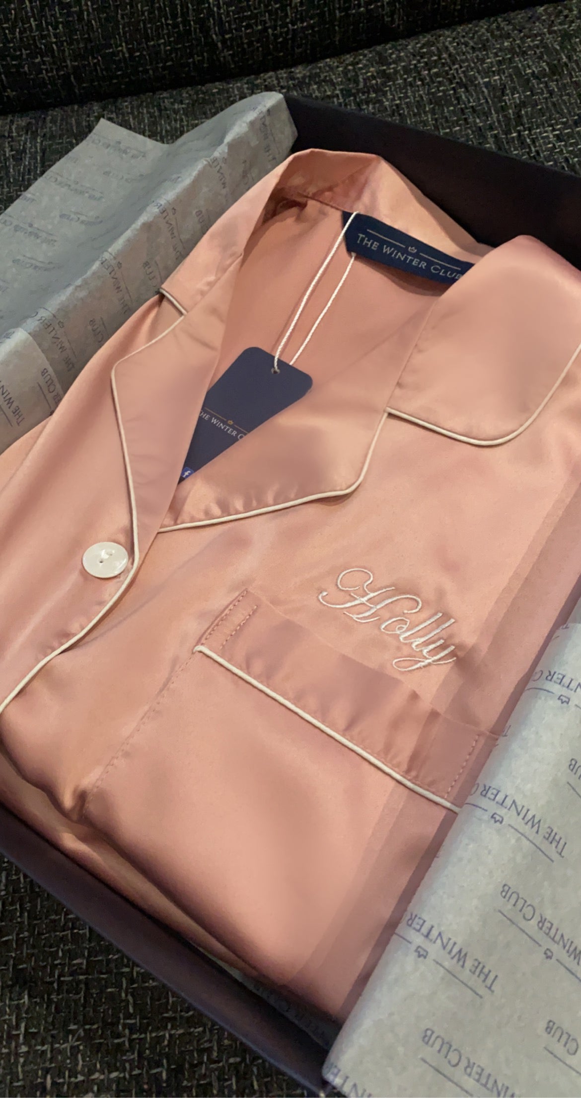 Satin Shorty Pyjamas - Rose Pink