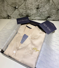 Load image into Gallery viewer, Satin Night Shirt - Champagne
