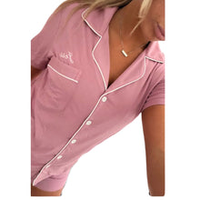 Load image into Gallery viewer, Cotton Shorty Pyjamas - Rose Pink
