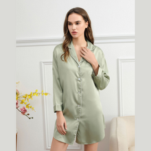 Load image into Gallery viewer, Shop Luxury Silk Pyjamas.
