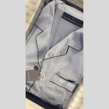 Load image into Gallery viewer, Long Satin Pyjamas - Sky Blue
